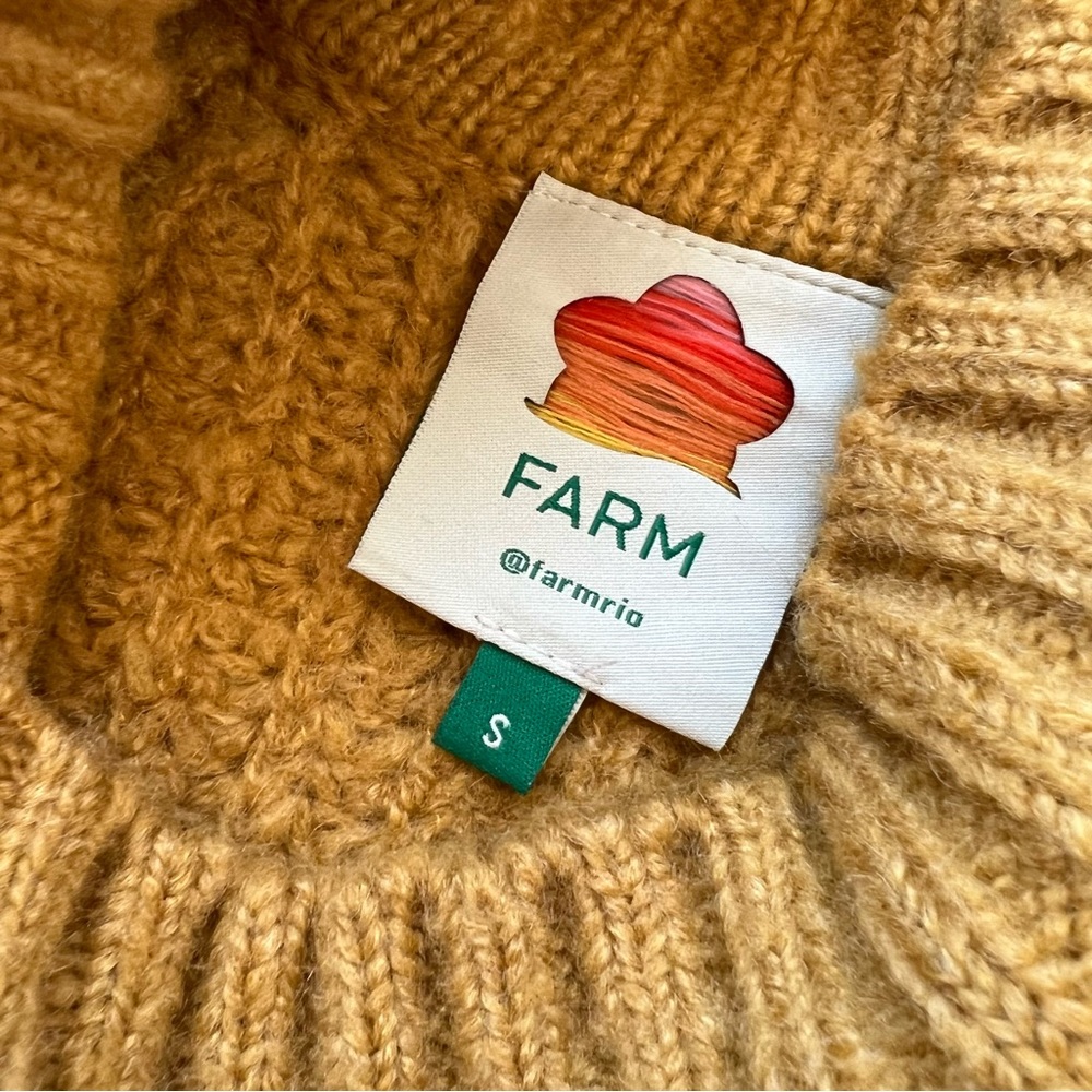 FARM Rio Mock Neck Sweater - Picture 4 of 5